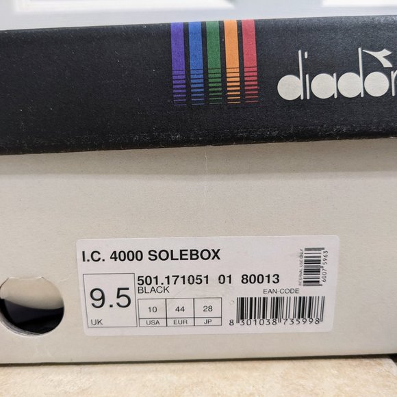 Diadora X Solebox IC4000 “Seoul To Rio” Made In Italy Size US10 UK9.5 2016 - Picture 8 of 11